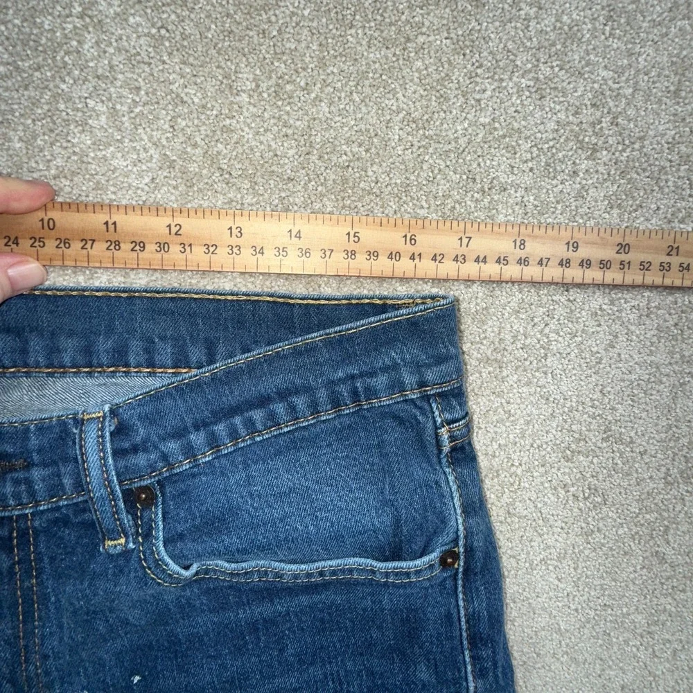 Levi's 505 Jeans Mens 36x29 Blue Denim Medium Wash‎ Mid Rise Regular Fit Outdoor